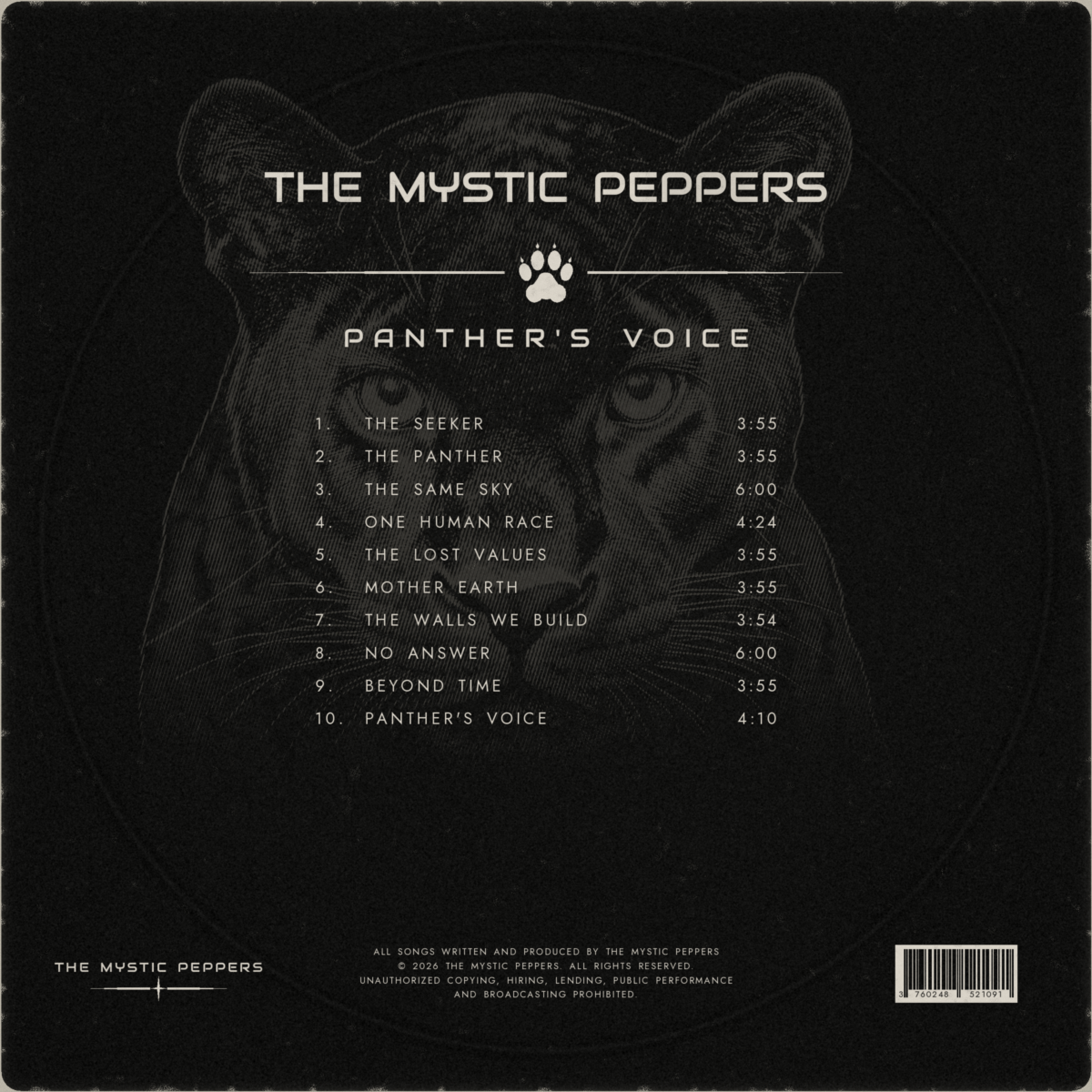 Back cover of Panther's Voice